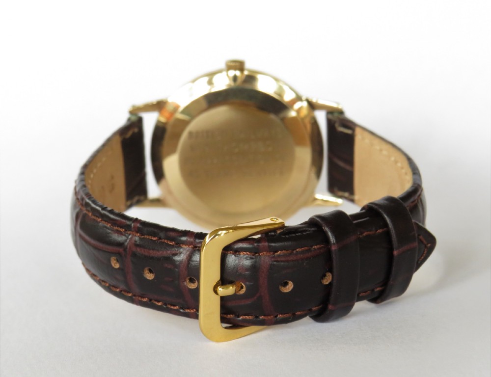 Gents 9ct gold Smiths Astral wrist watch, 1967 View IV