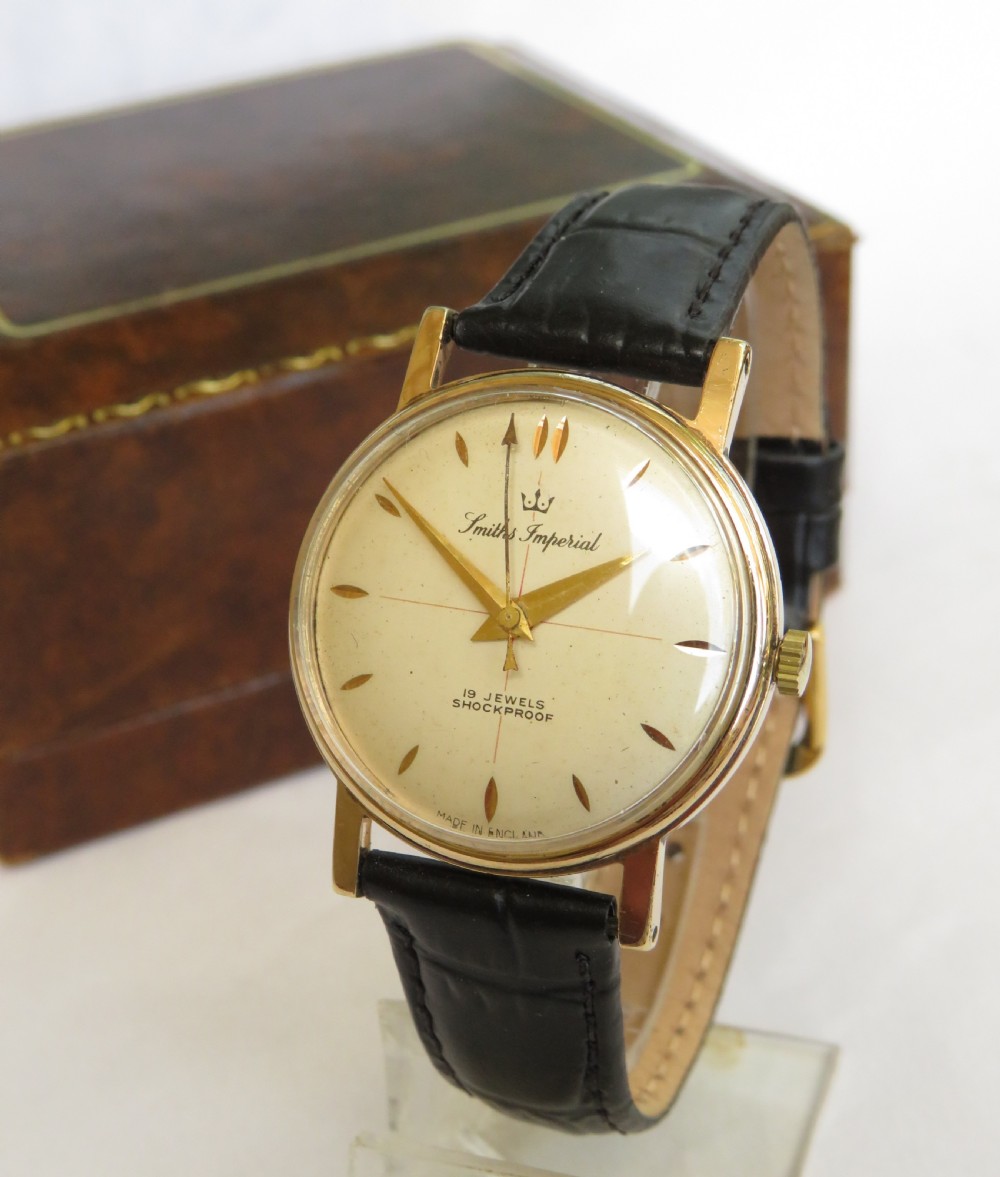 Gents Smiths Imperial wrist watch, c1959