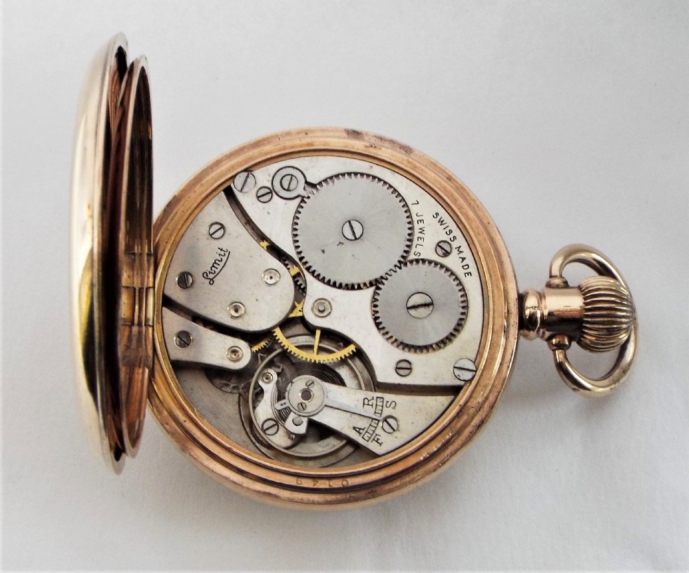 Antique 1920s Limit pocket watch. View IV