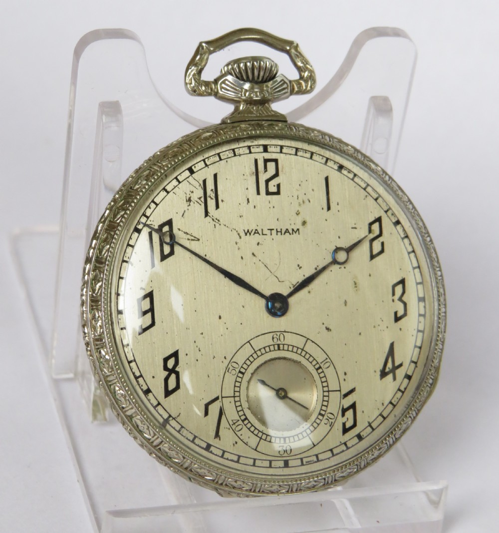 1924 Waltham Colonial B pocket watch View II