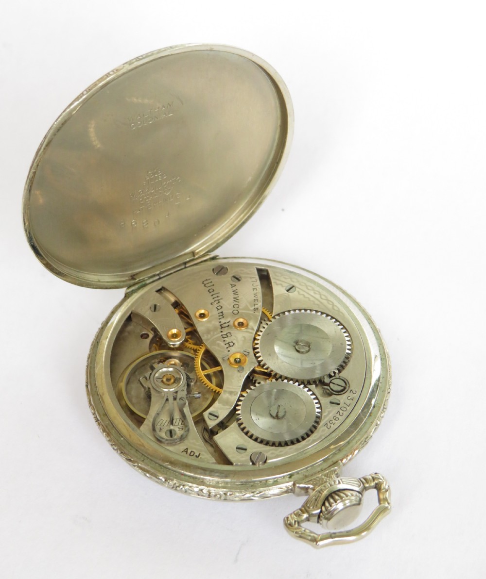 1924 Waltham Colonial B pocket watch View IV