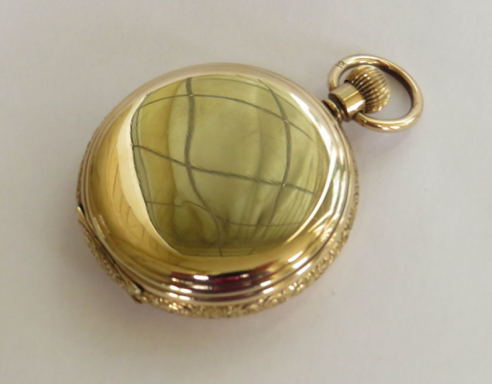 Thomas Russell “Premier” full hunter pocket watch View II