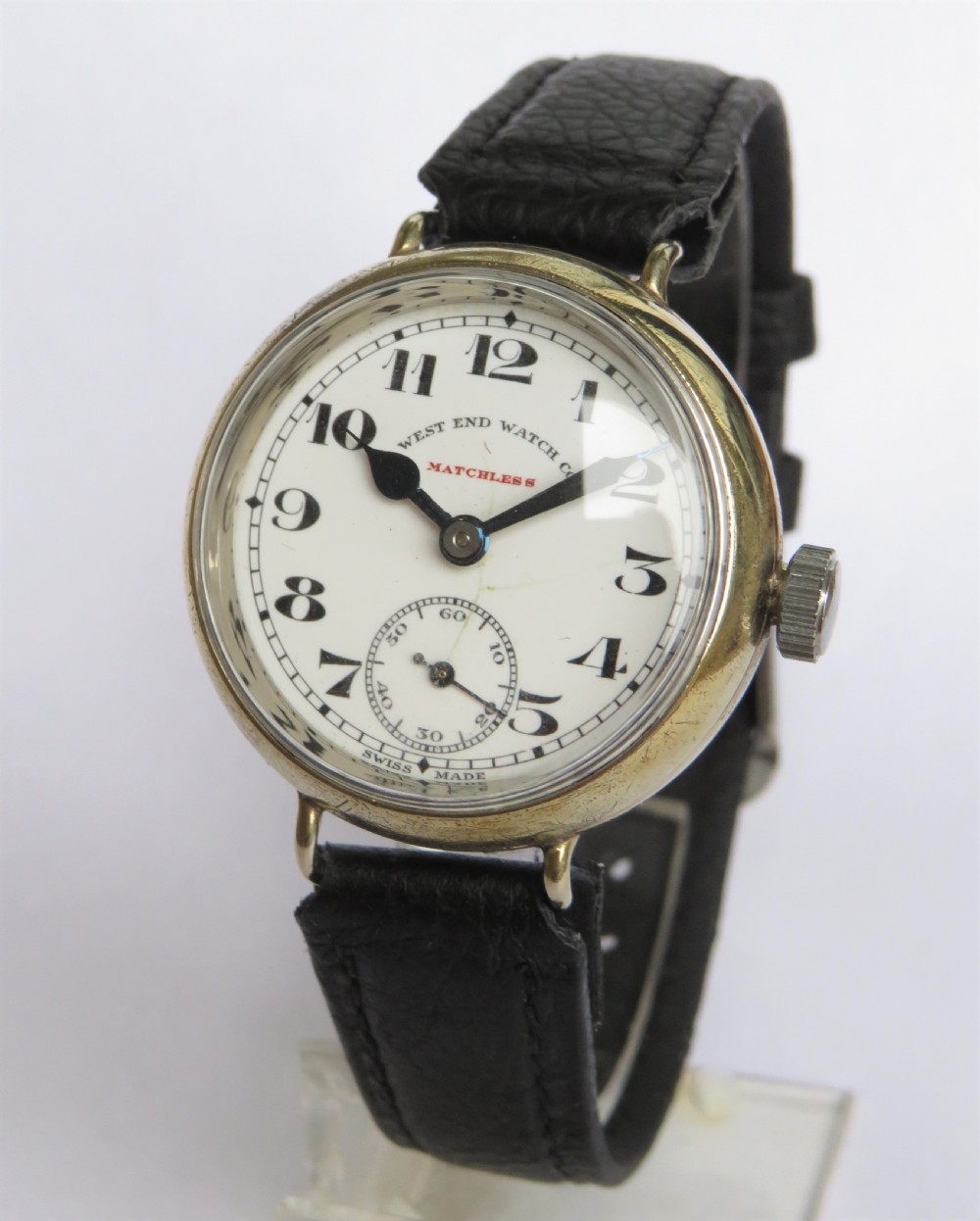 Antique West End Watch Company 'Matchless' watch