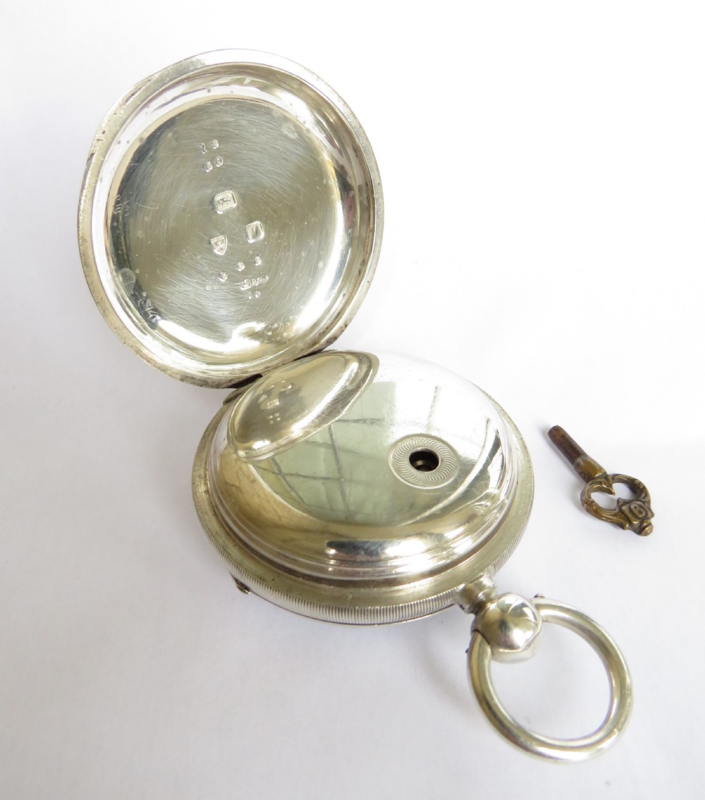 Antique silver Waltham pocket watch View IV