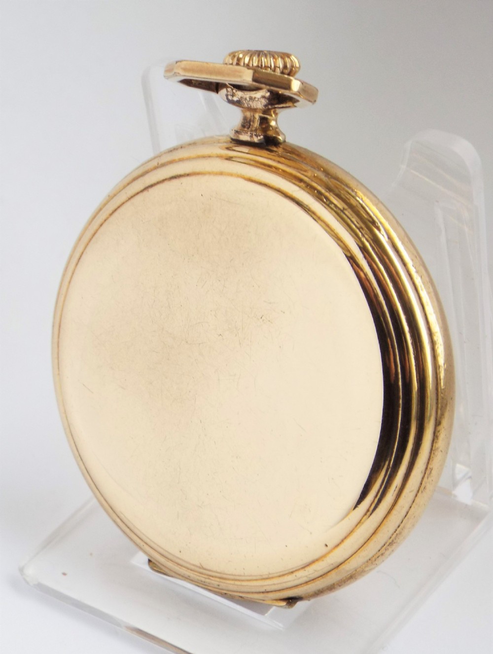 A 1930s Thomas Russell full hunter pocket watch. View III