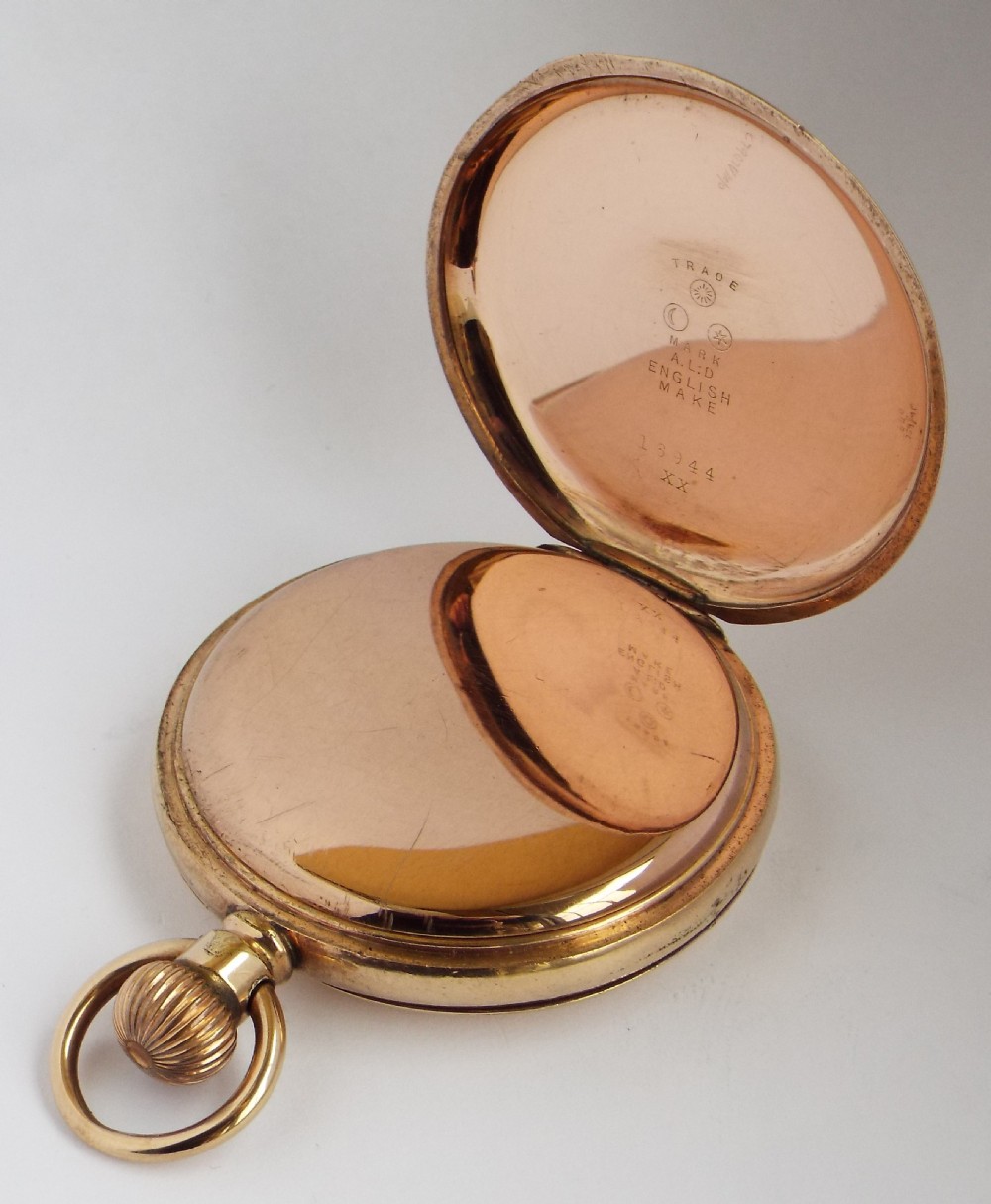 Antique 1901 Waltham full hunter pocket watch View IV