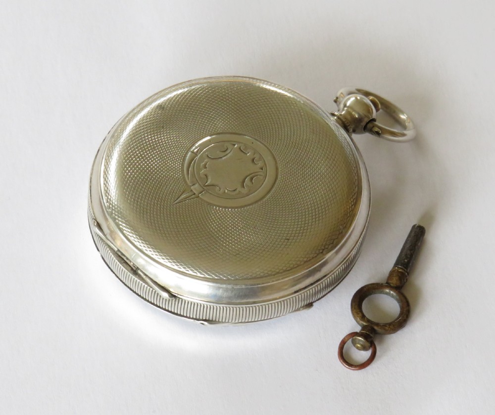 Antique silver pocket watch, 1919 View III