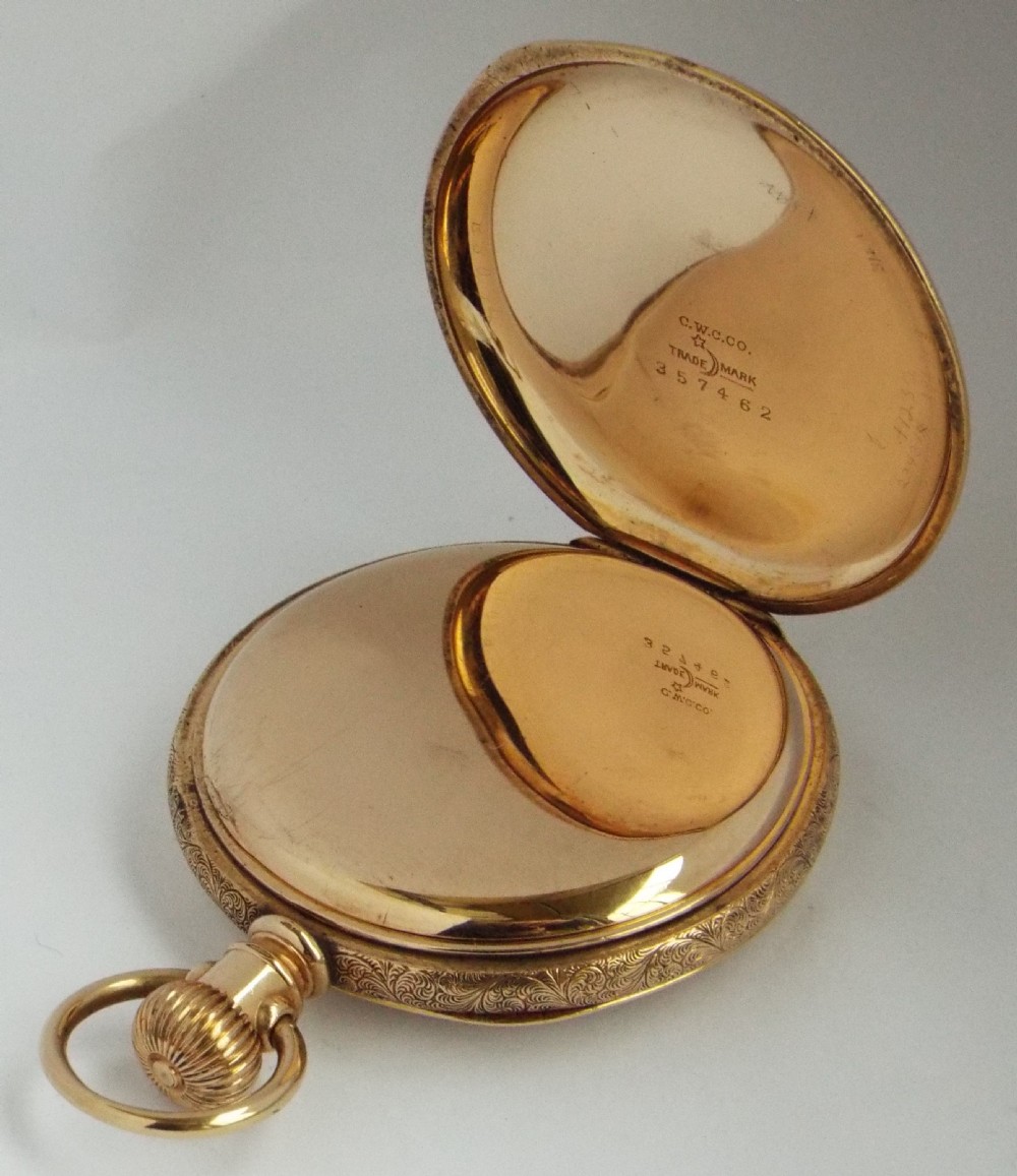 Antique Waltham Royal pocket watch. View III