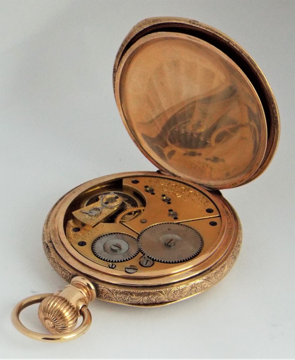 Antique Waltham Royal pocket watch. View IV