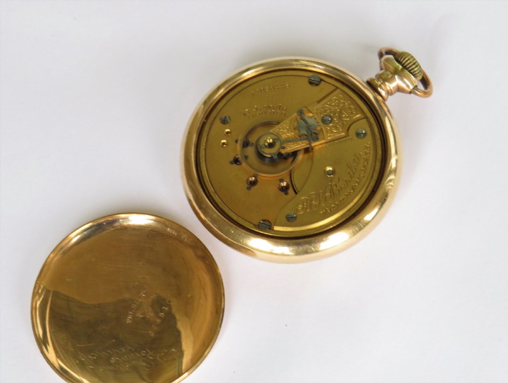 Antique Waltham Bartlett pocket watch, 1902 View III