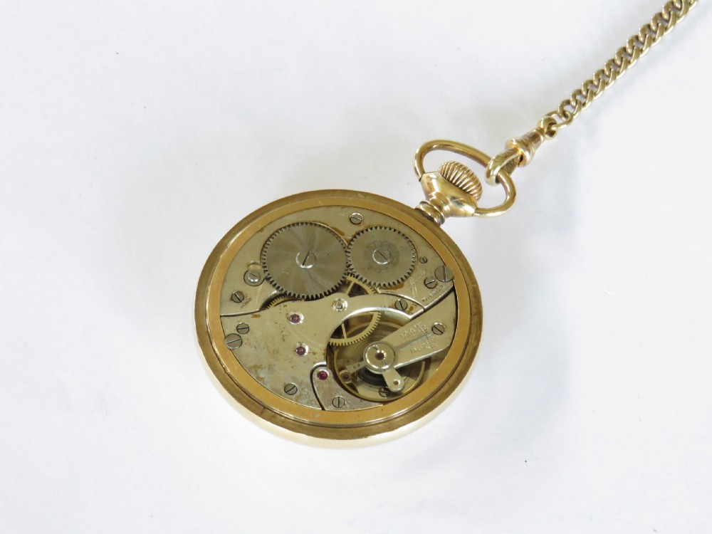 1920s Swiss pocket watch and albert View II