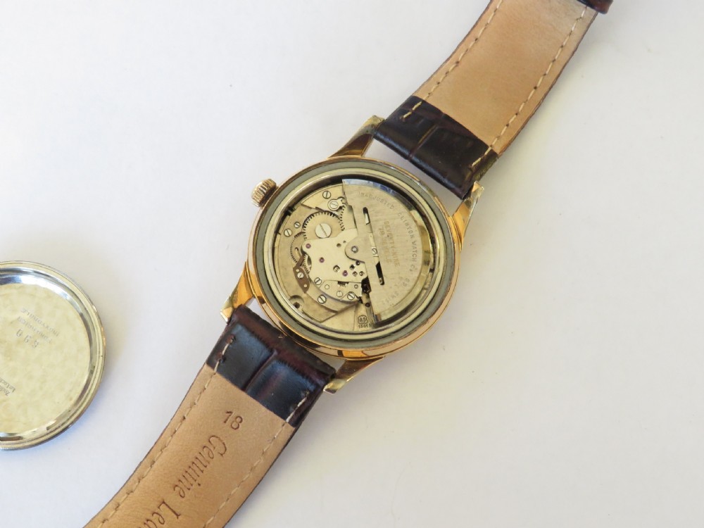 Gents 1950s Zodiac Datographic wrist watch View III