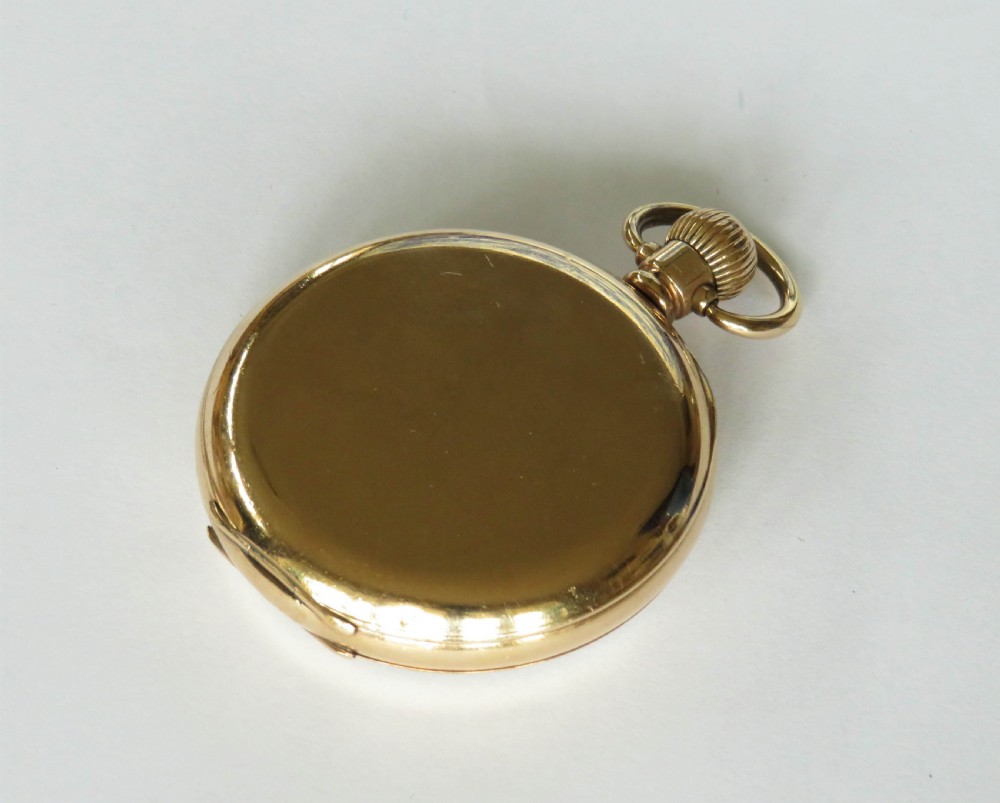 1920s Waltham Traveler pocket watch, police interest View IV