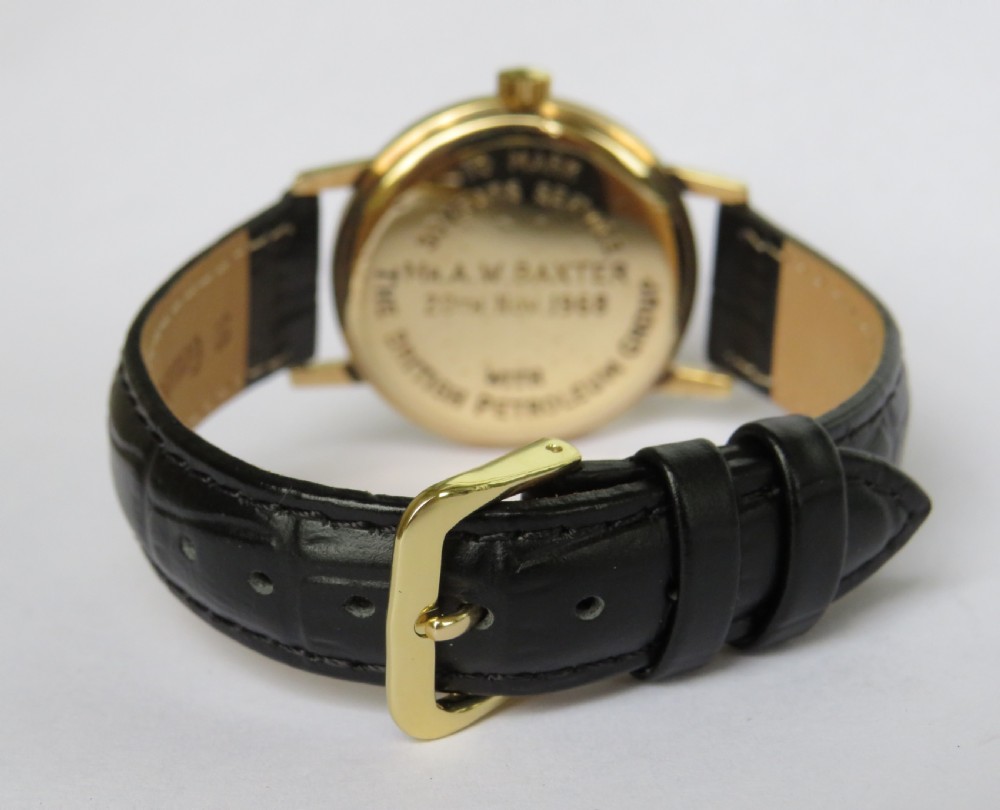 Gents 9ct gold Longines wrist watch, 1966 View V