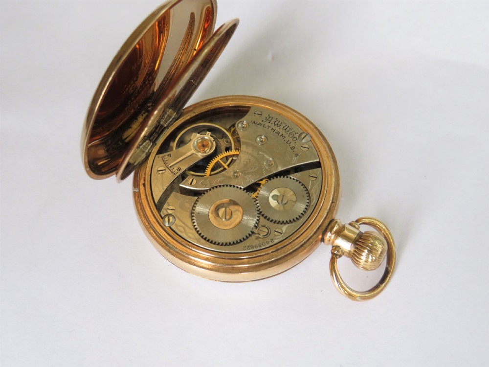 1921 Waltham pocket watch View III