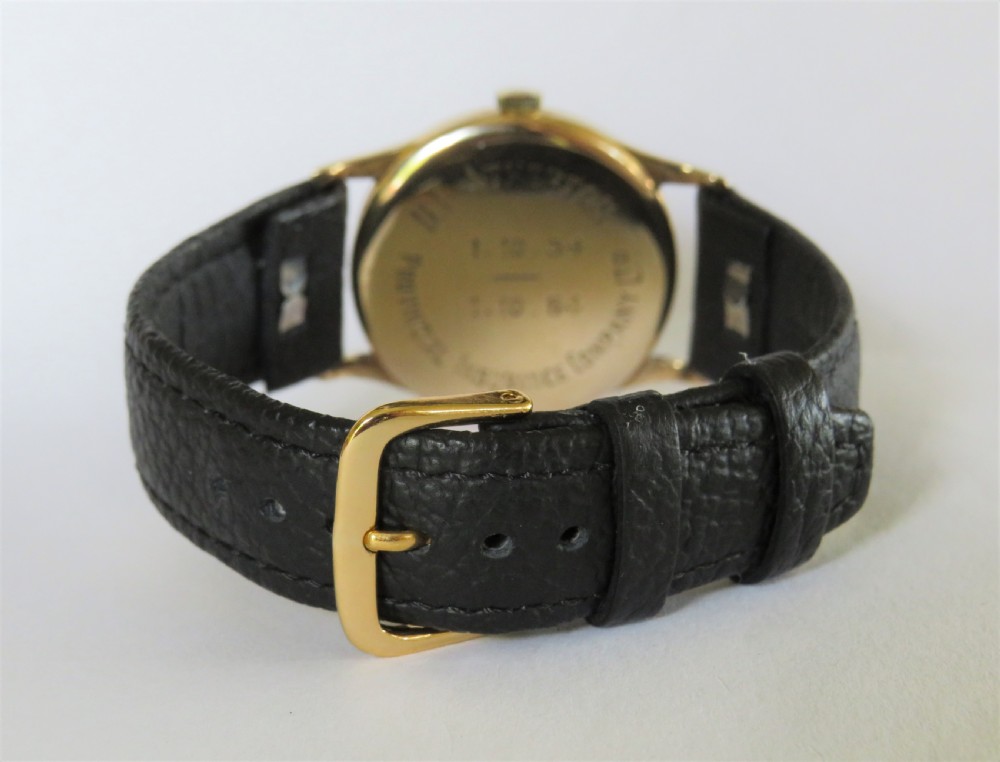 Gents 9 carat gold Record wrist watch, 1963 View IV