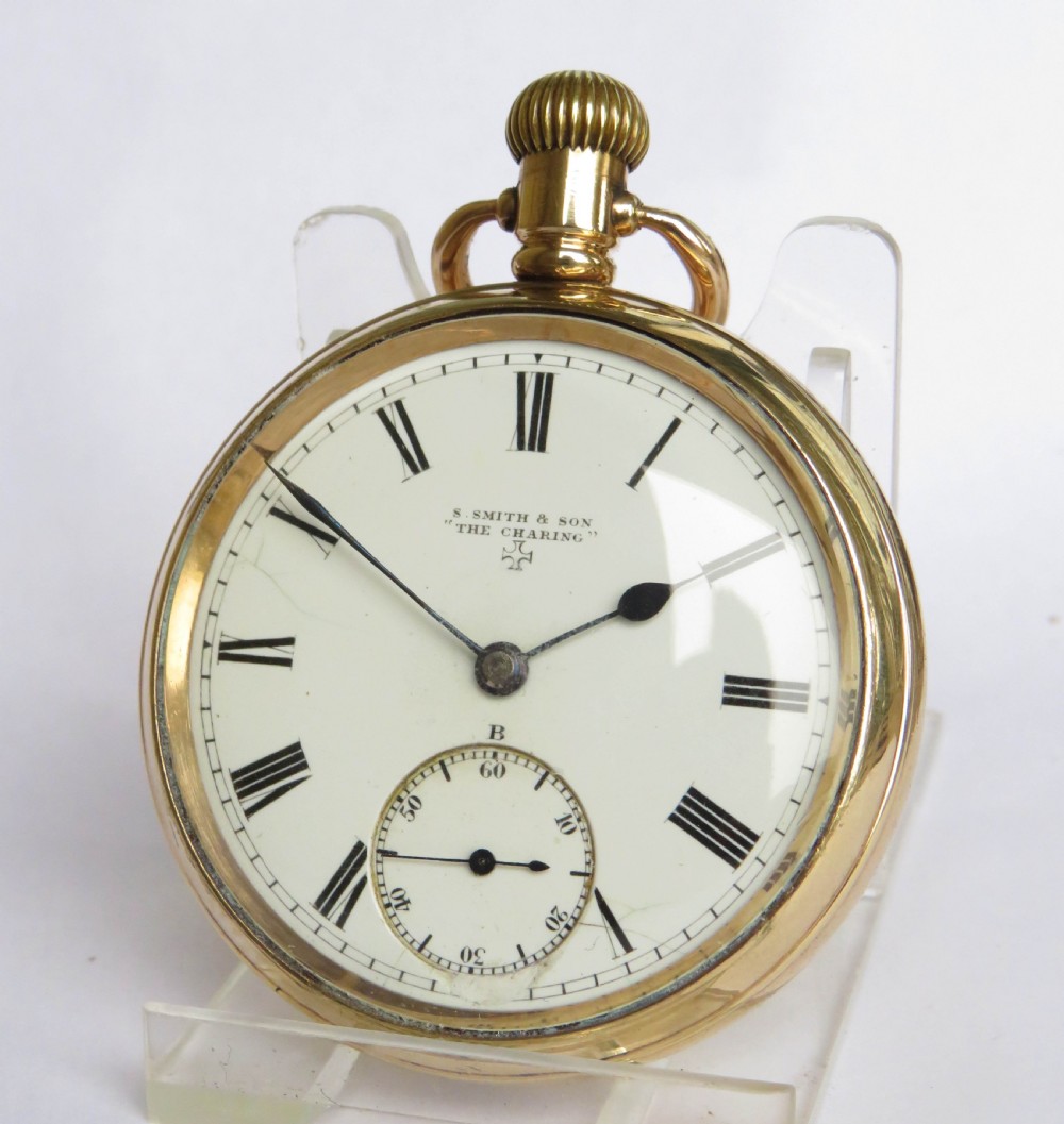 Antique S Smith & Son 'The Charing' pocket watch