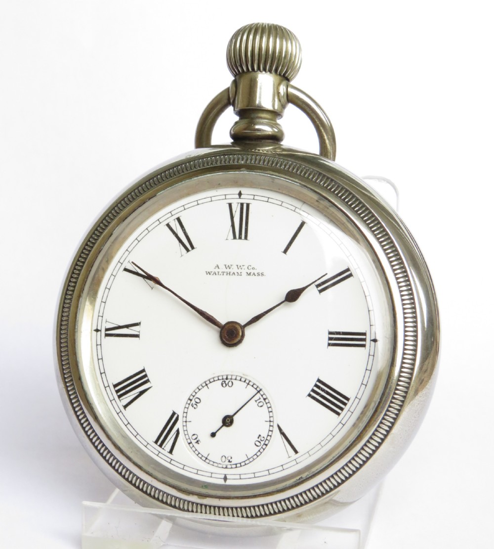 Antique Waltham Crescent Street pocket watch
