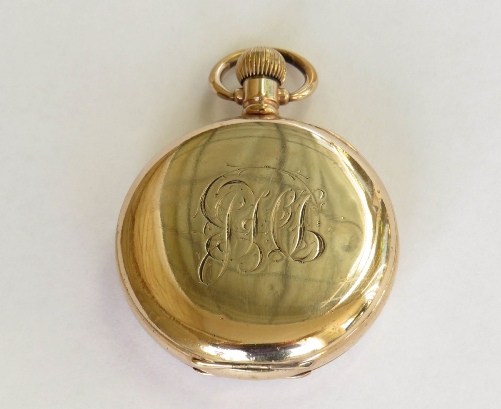 Antique 1920s Syren pocket watch View III