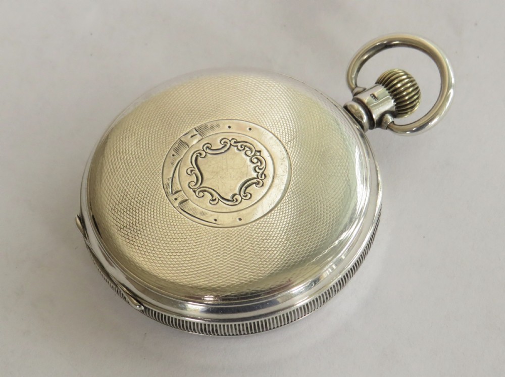 Antique silver H Williamson Coventry pocket watch View V