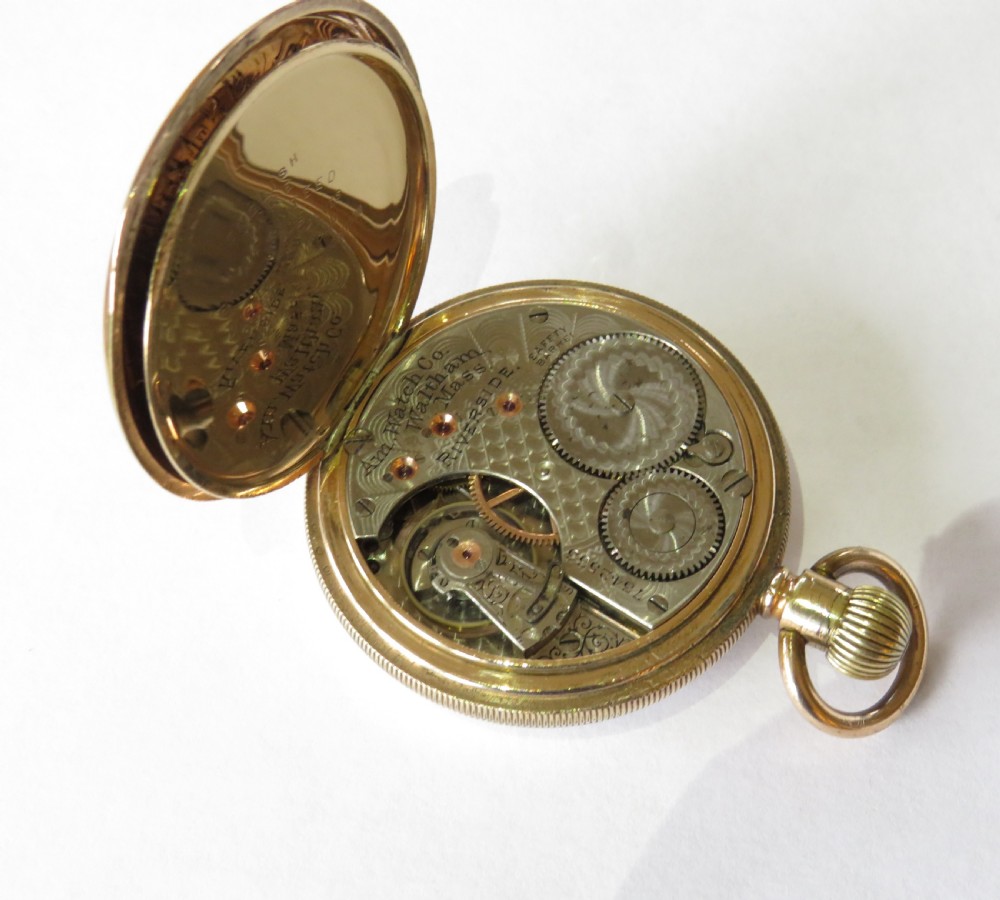 Waltham Riverside pocket watch, Cockerton Brass Band View V