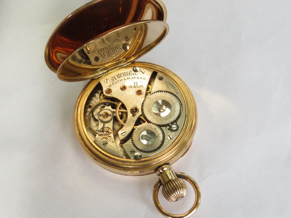 Antique Waltham pocket watch, 1907 View II