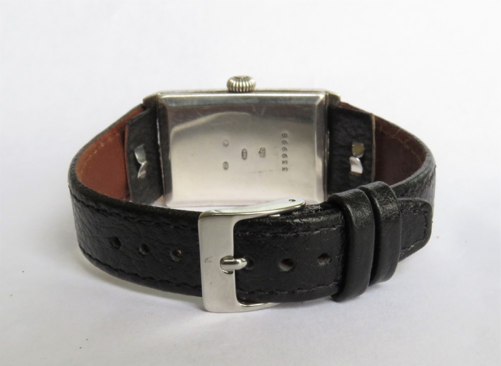 Gents silver Election wrist watch, 1929 View IV