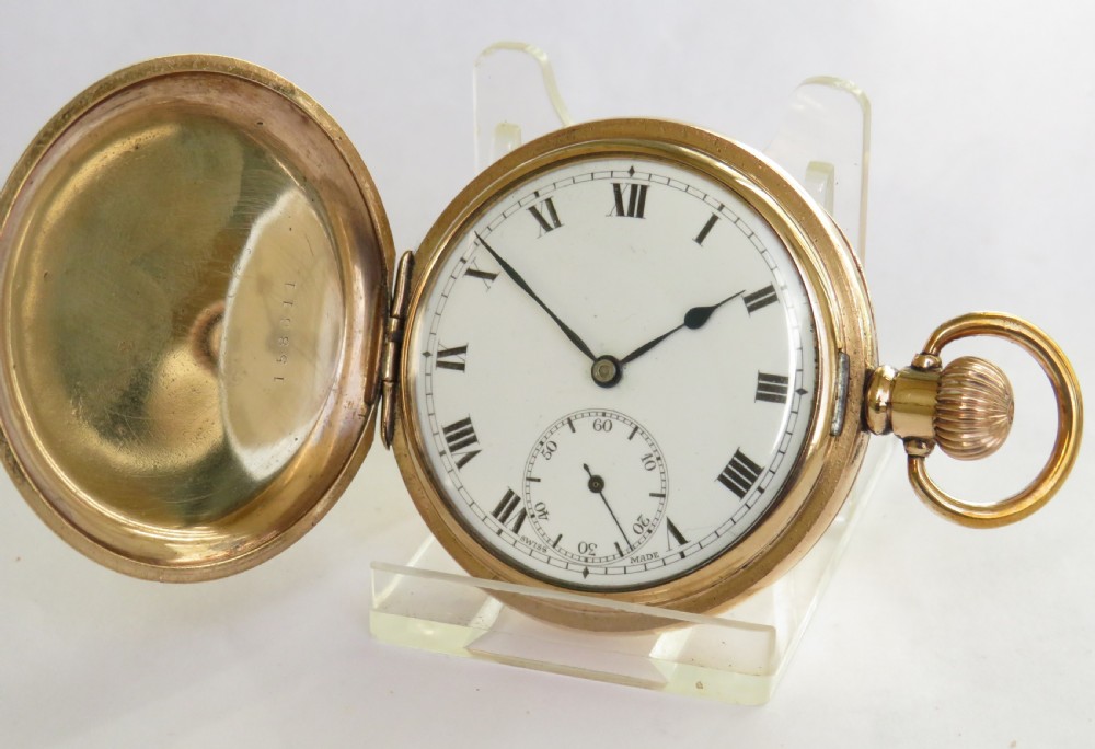 Antique Criterion full hunter pocket watch