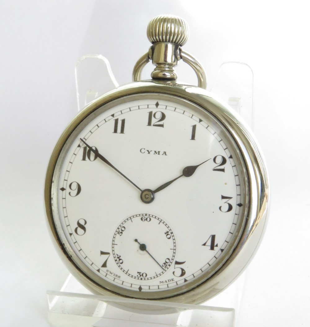 1930s Cyma pocket watch
