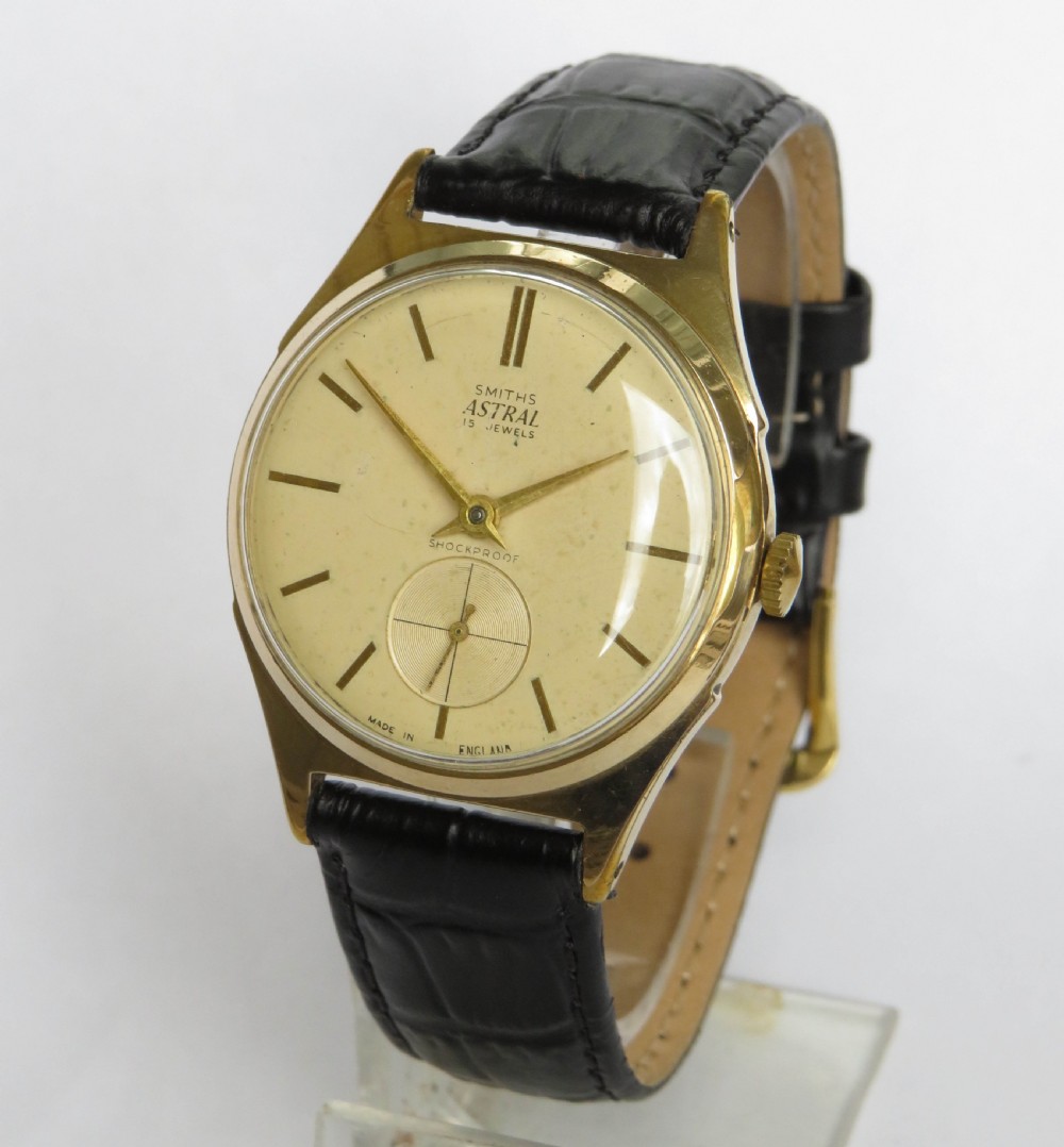 Gents 1960s Smiths Astral wrist watch, made in England