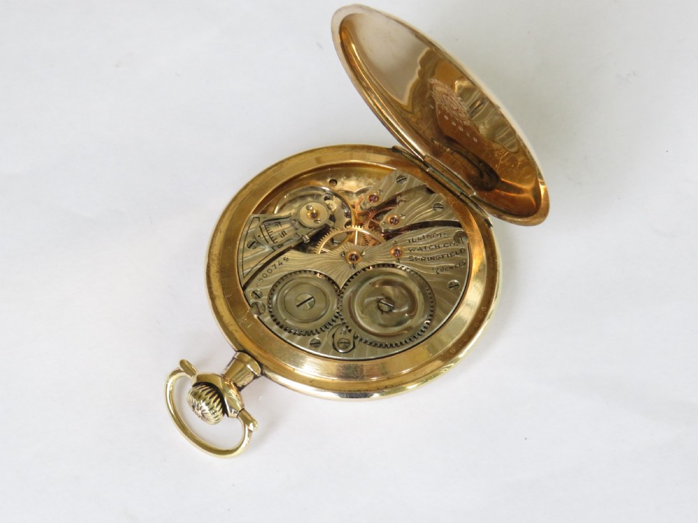 1912 Illinois pocket watch, model 1 View IV