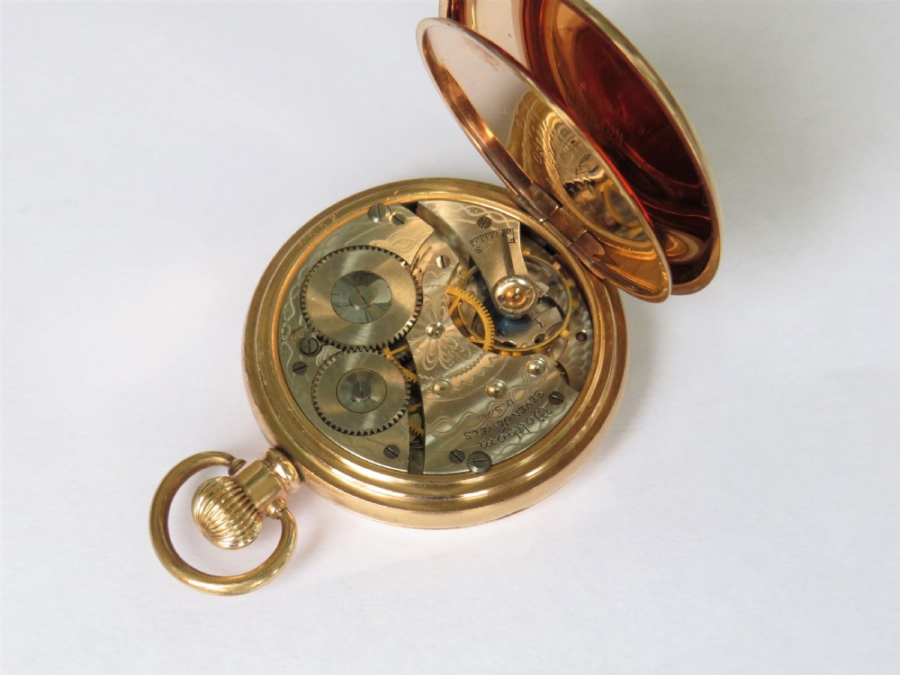1927 Waltham full hunter pocket watch View II