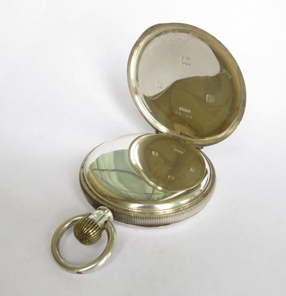 1909 Rotherham & Sons silver pocket watch View IV