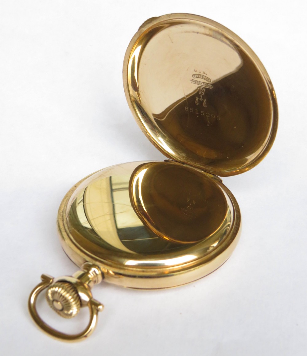 Antique Criterion full hunter pocket watch View V