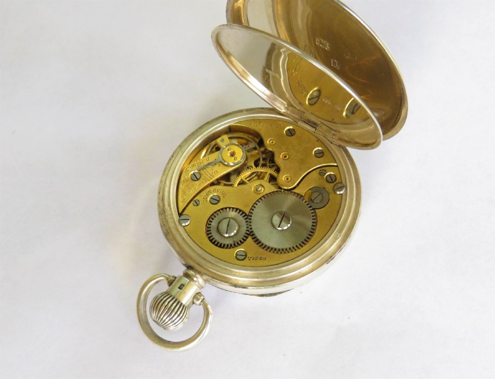 Silver Baume & Co pocket watch for Sir John Bennett View II