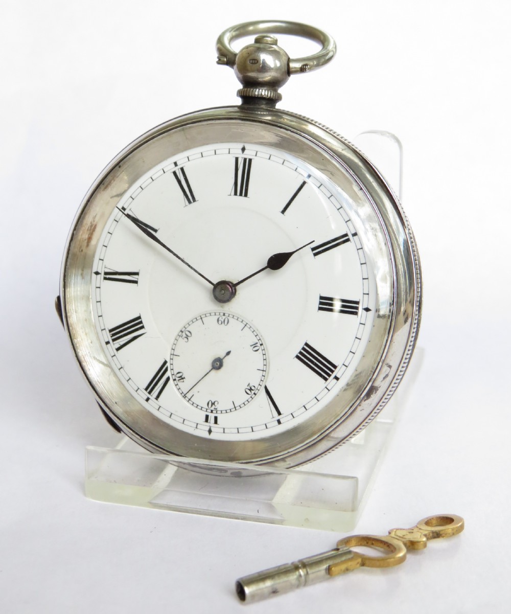 Antique 1912 silver Swiss pocket watch