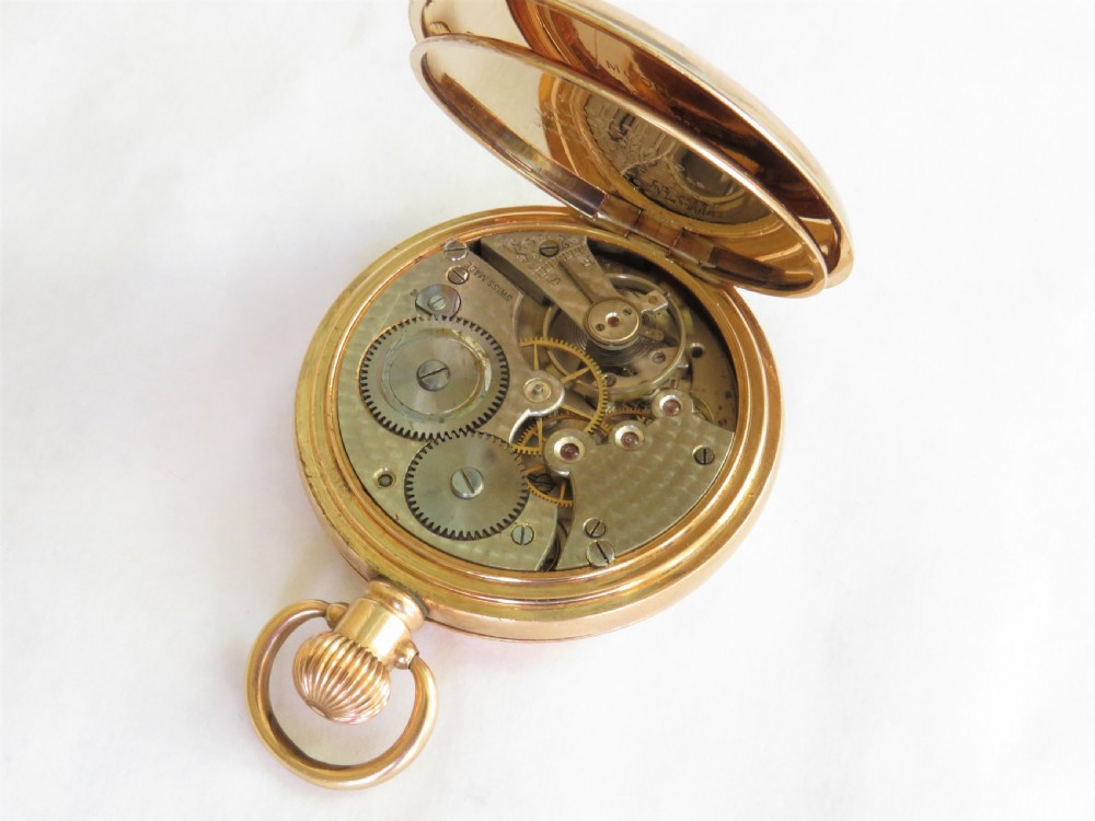 Antique Cyma full hunter pocket watch View III