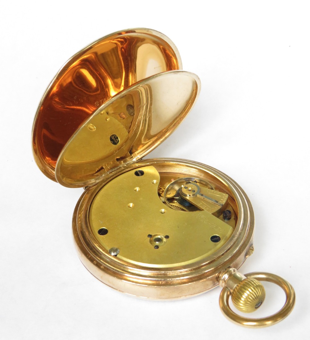 Antique English lever pocket watch by Rotherhams View III