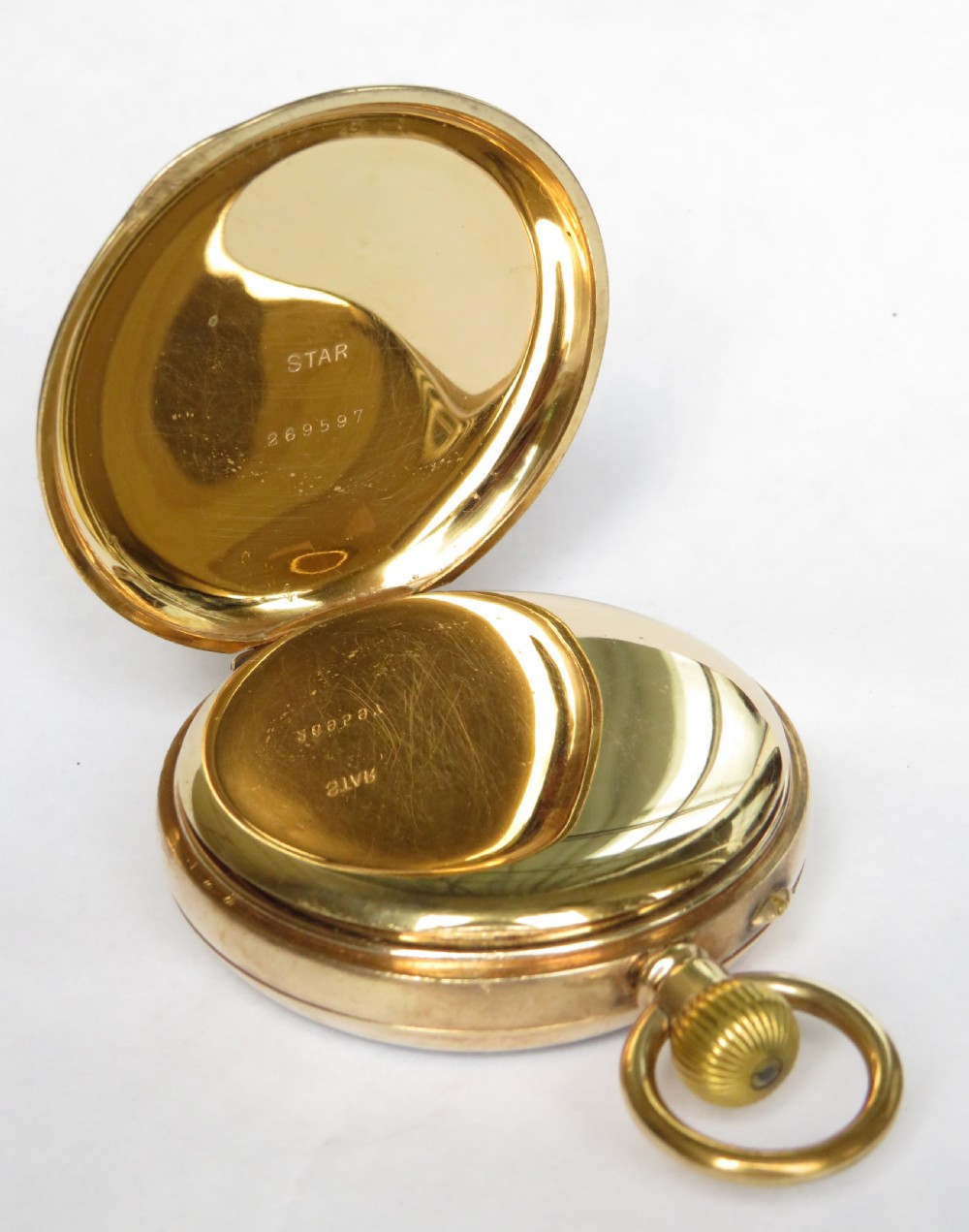 Antique English lever pocket watch by Rotherhams View IV