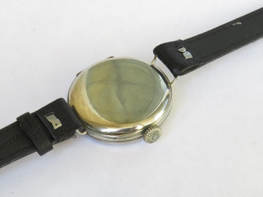 Gents large antique Jupiter trench watch View III