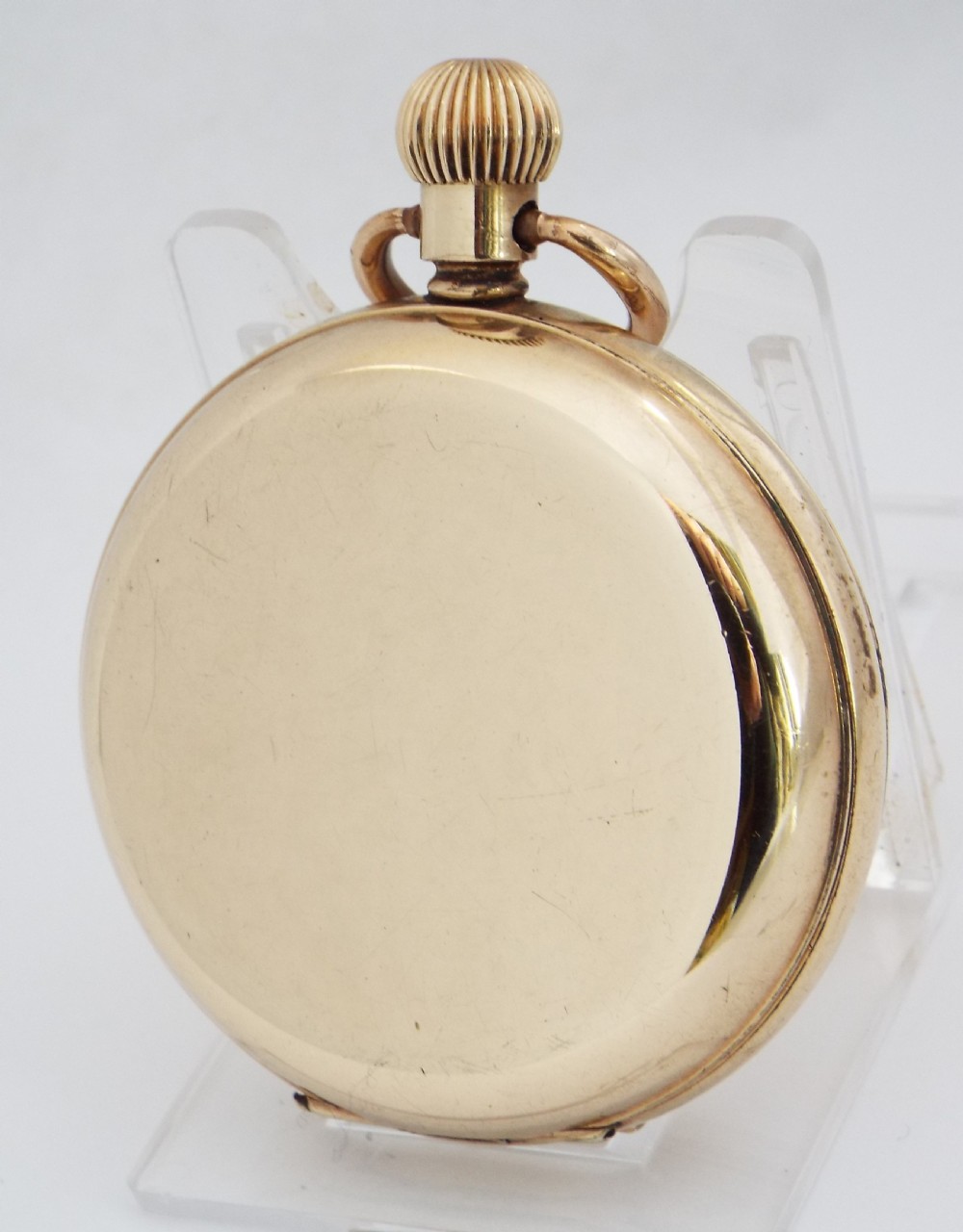 A 1920s Swiss full hunter pocket watch. View II