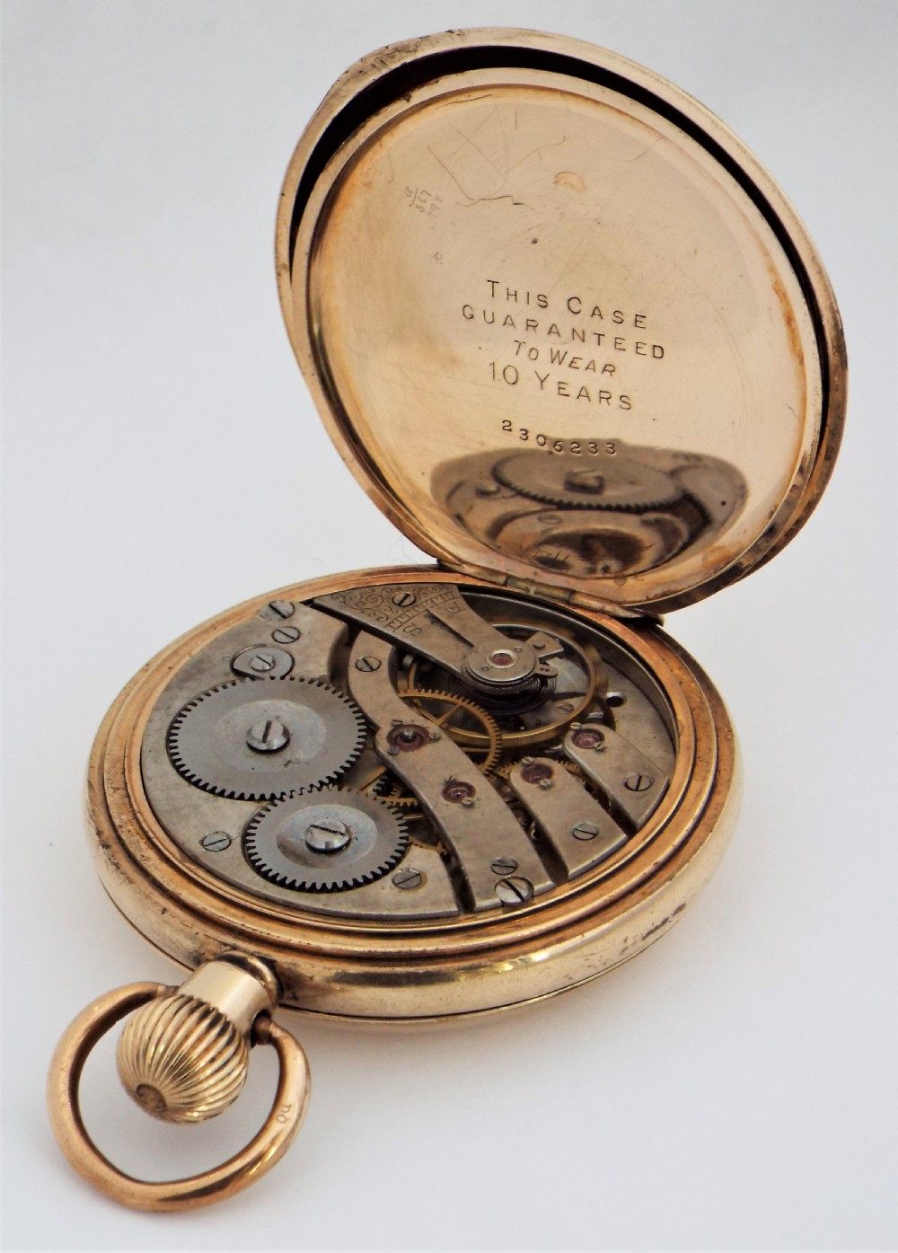 A 1920s Swiss full hunter pocket watch. View VI