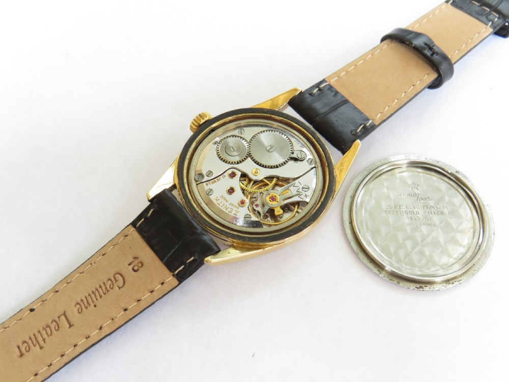 Gents Zenith Sporto wrist watch, 1962 View IV
