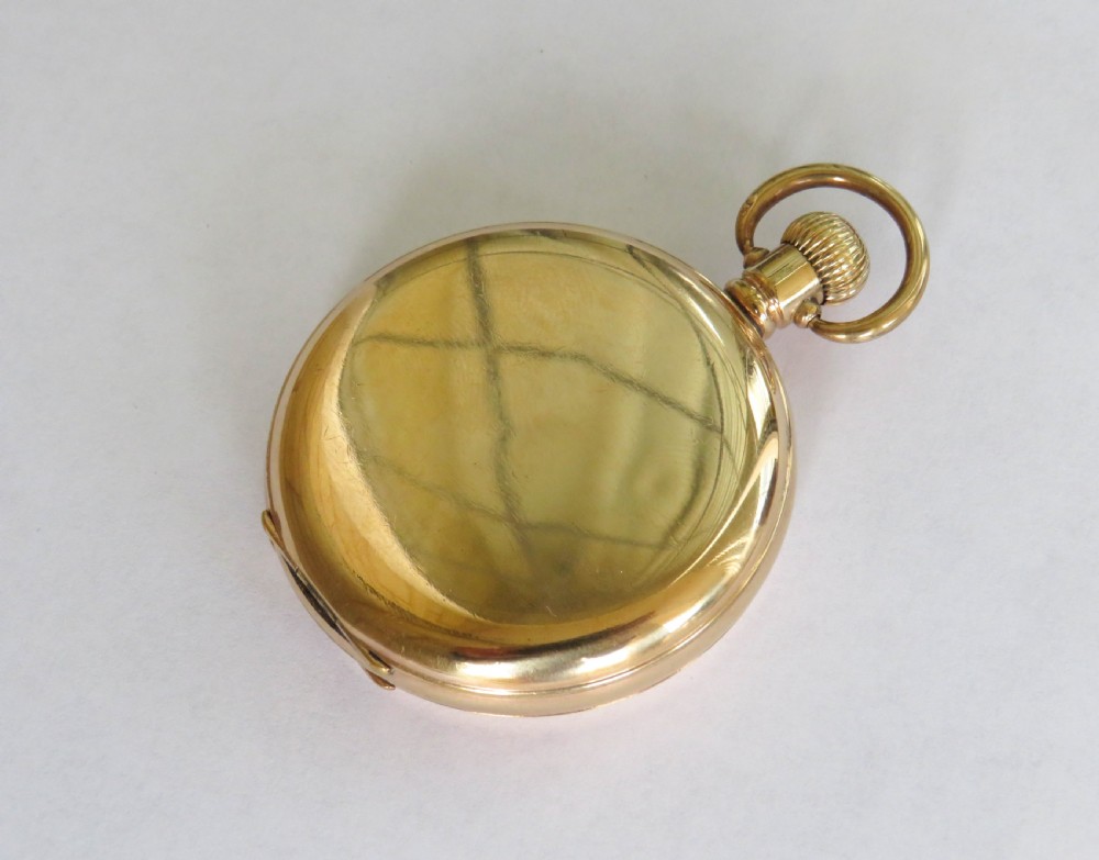1930s Visible full hunter pocket watch View IV