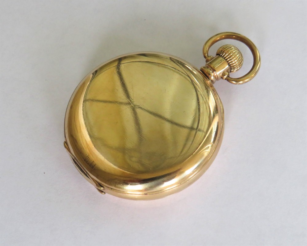 1930s Visible full hunter pocket watch View V