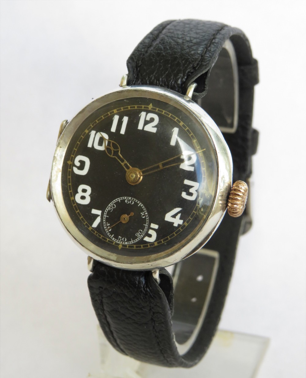WW1 era silver trench watch