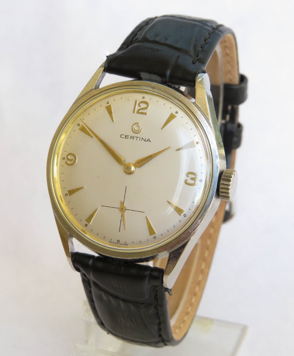 Gents 1960s Certina wrist watch
