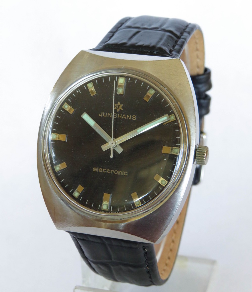 Late 1960s Junghans Electronic wrist watch