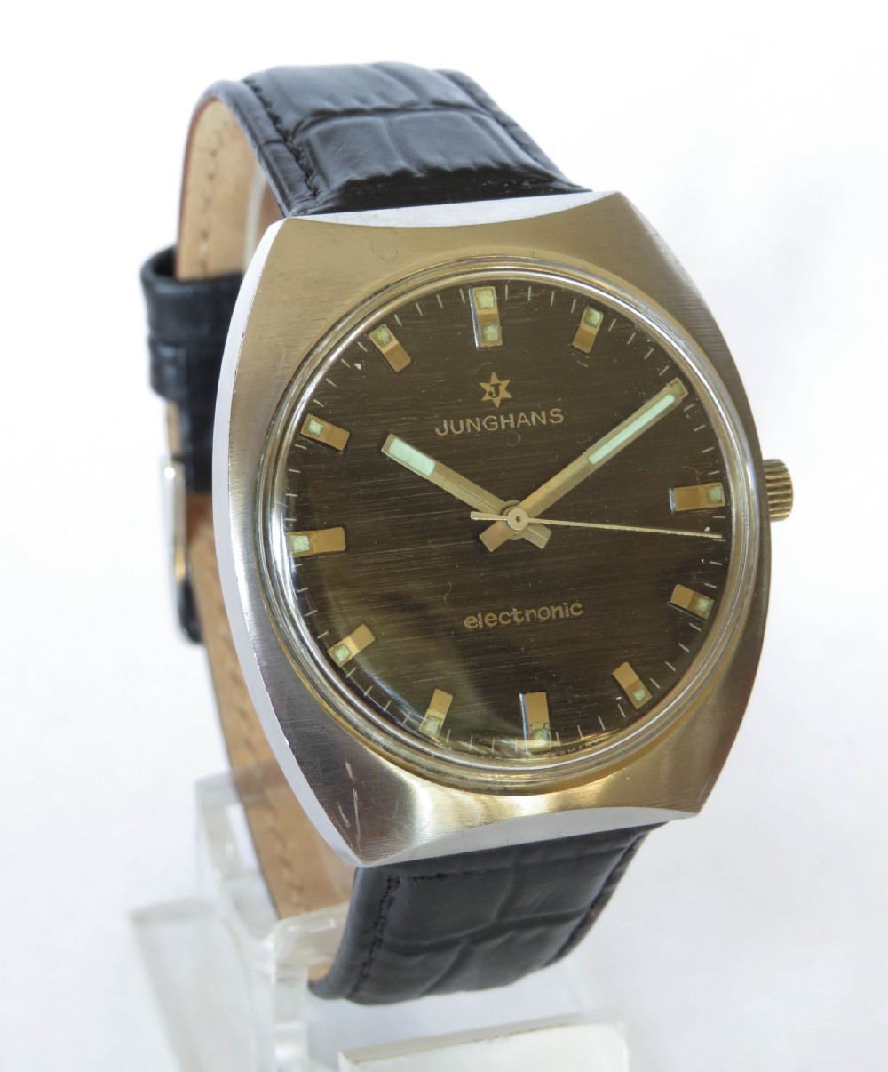 Late 1960s Junghans Electronic wrist watch View II