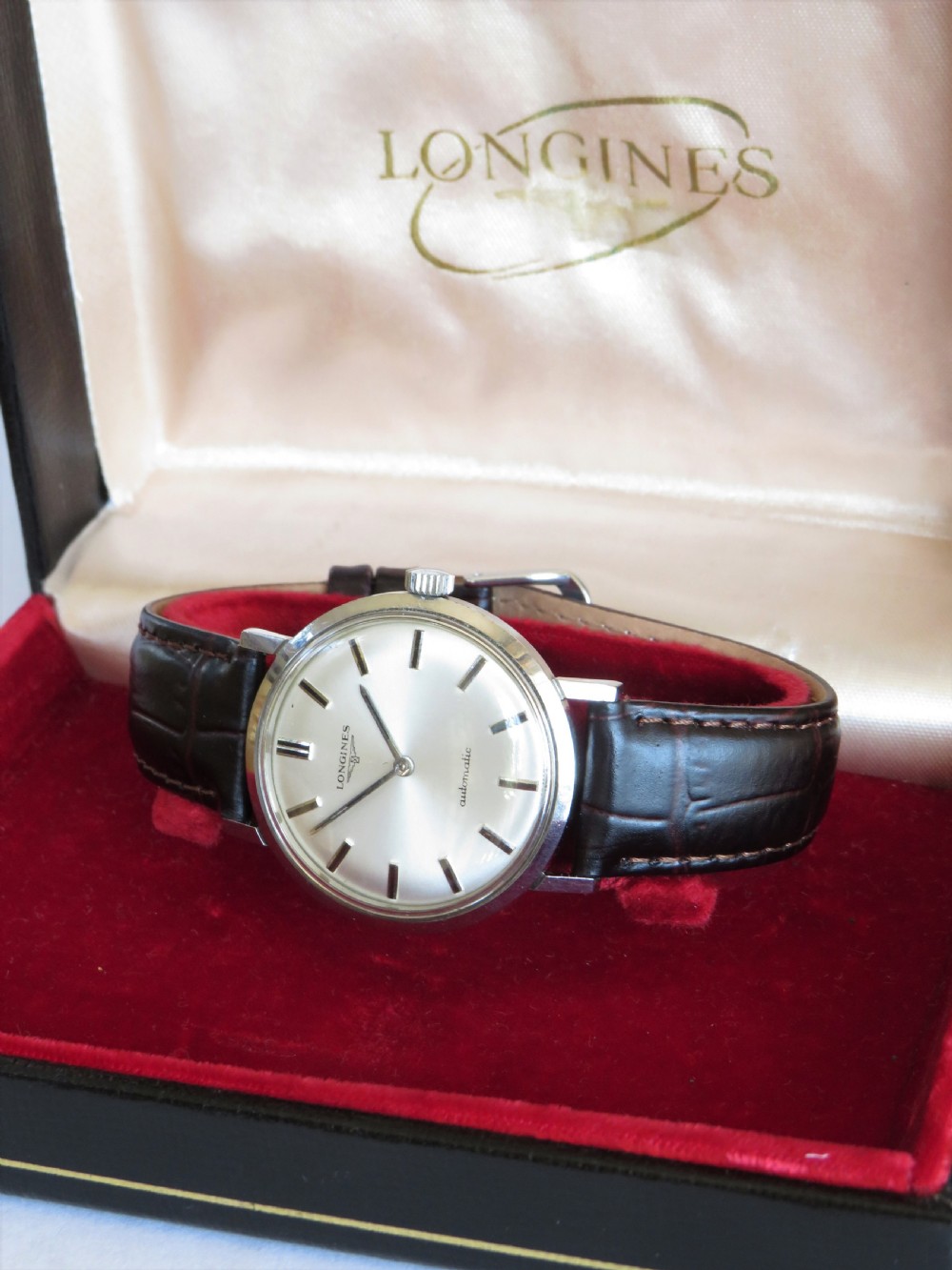Gents Longines automatic wrist watch, 1966 View III